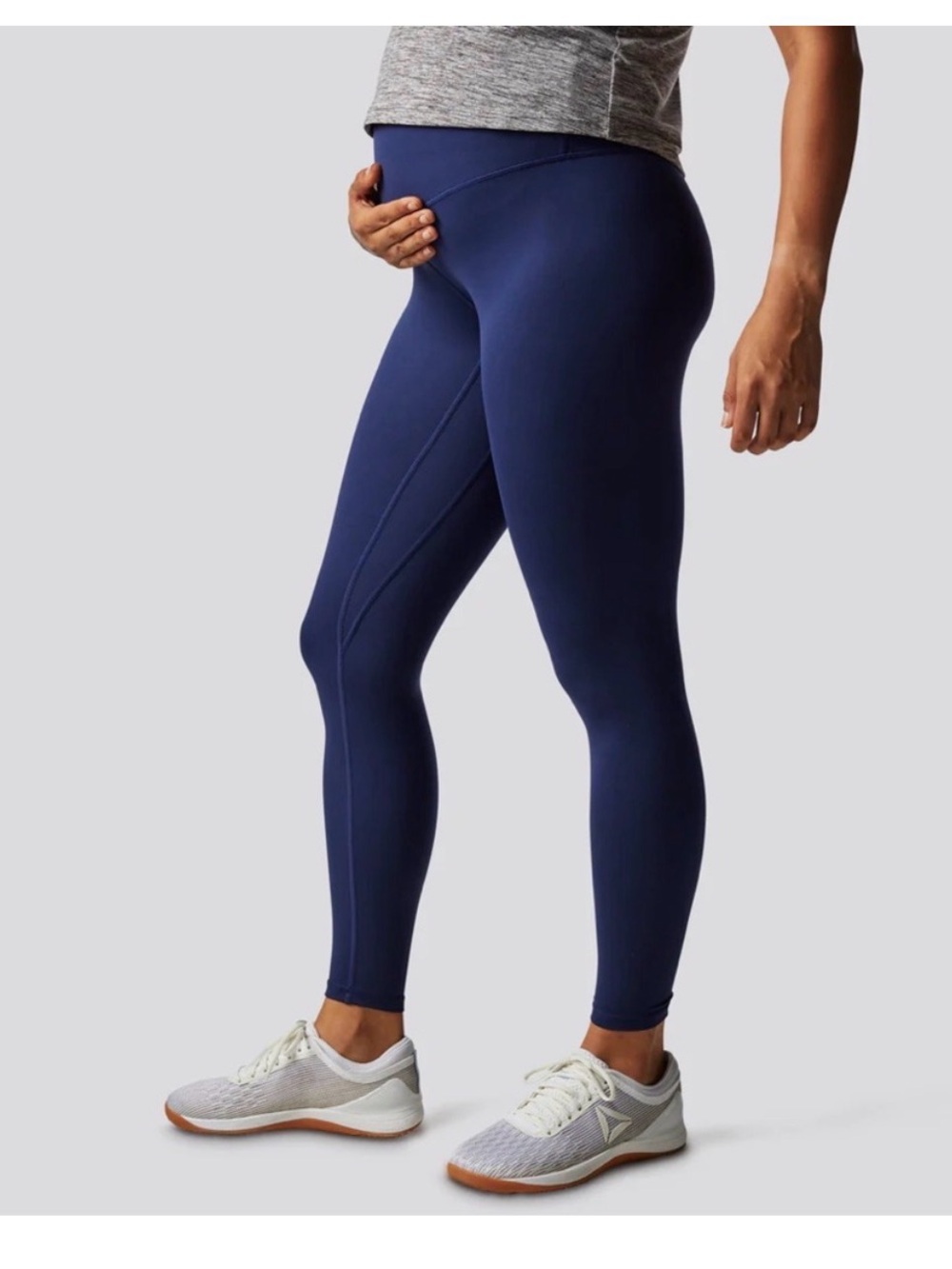 Born Primitive Navy Maternity High-Rise Leggings